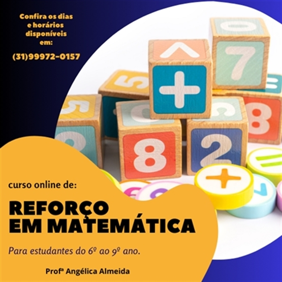 Aula de Reforço Única de Matemática